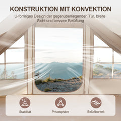 SWANEW Aufblasbares Gampingzelt