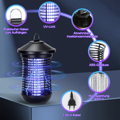 SWANEW 18W Insektenvernichter Transportable Insektenfalle Mücken Mückenlampe UV-Lampe