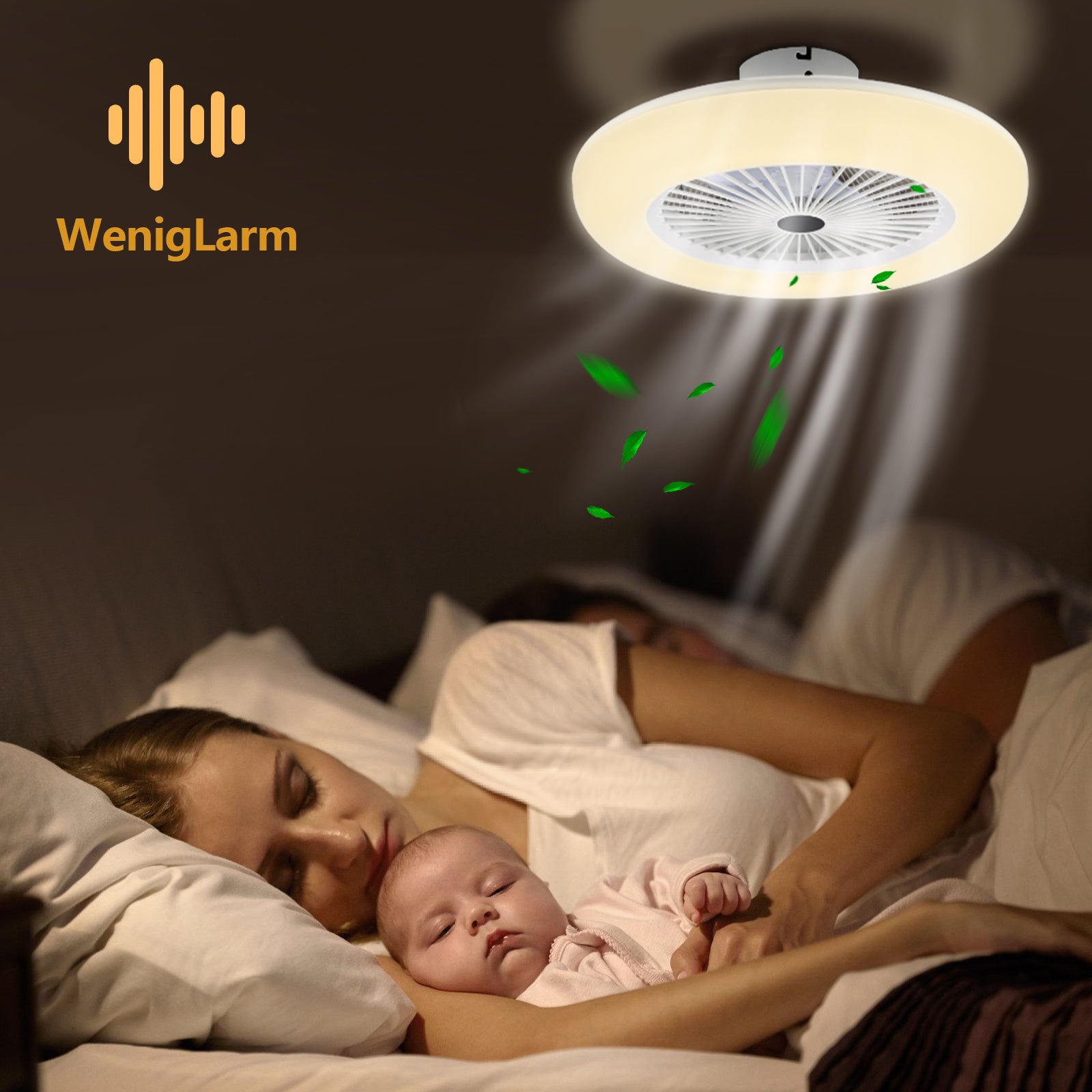 Deckenventilator mit Beleuchtung