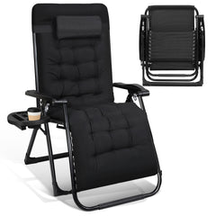 SWANEW Sonnenliege, Liegestuhl, klappbar Gartenstuhl, Relaxsessel Liege
