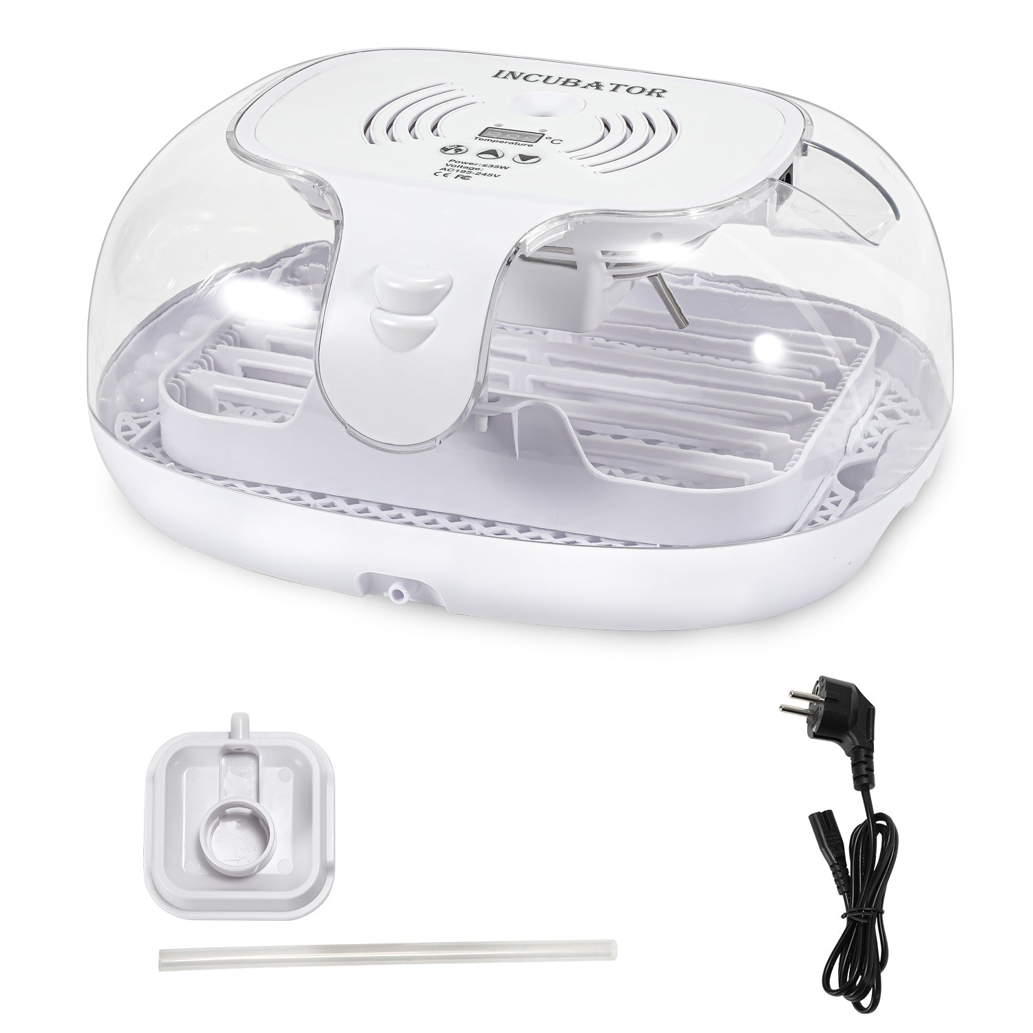 Brutautomat Vollautomatisch Inkubator für 16 Hühnereier