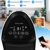 SWANEW Heizlüfter leise Weiß Heizung Konvektor 2000W Schnellheizer Angebot Heizgerät