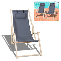 Swanew Klappstühle für drinnen und draußen Strandstühle aus Segeltuch