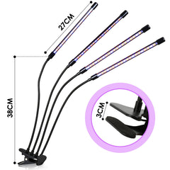 40W/30W 4/3 Köpfe LED Pflanzenlampe