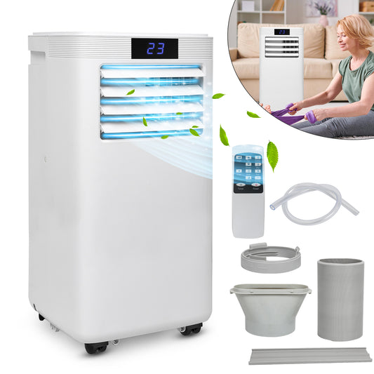 SWANEW 9000 BTU mit Wifi Mobile Klimaanlage Klimagerät Entfeuchter Abluftschlauch