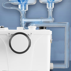 4 in 1 Schmutzwasserpumpen Hebeanlage Fäkalienpumpe 700w