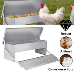 Futterautomat für Hausgeflügel Selbstfütterer Geflügelaufzucht