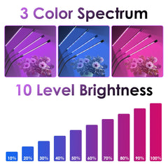 40W/30W 4/3 Köpfe LED Pflanzenlampe