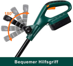 SWANEW Rasen Kantenschneider Set mit 20 V/2.0 Ah rasenmäher Lithium-Batterien