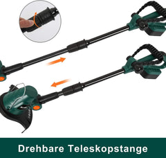 SWANEW Rasen Kantenschneider Set mit 20 V/2.0 Ah rasenmäher Lithium-Batterien