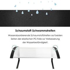 Garage für mähroboter Sonnenschutz Haube Mähroboter 105 x 85cm