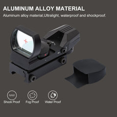 Scharfschützenvisier Holografisches Zielfernrohr Rotes Licht Grünes Licht