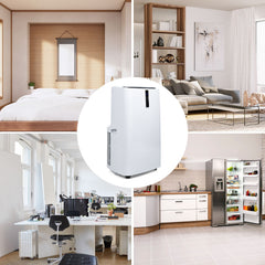 SWANEW WiFi 12000 BTU Mobile Klimaanlage 5in1 Klimagerät Räume Kompakt Kühlen Fernbedienung