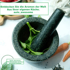 Granit Stampfwerkzeug Küchenutensilien Gewürzsauce Reacher