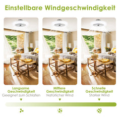 Deckenventilator Dimmbar