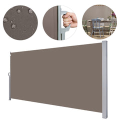 Sichtschutz für Gartenbalkone Ausziehbarer Sonnenschutz-Sichtschutz 1.8M*3M