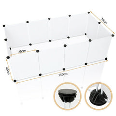 DIY Haustierzaun Hundezaun Innen- und Außentierzaun