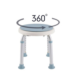 360° verstellbarer Duschhocker Badhocker drehbarer Duschhocker Home