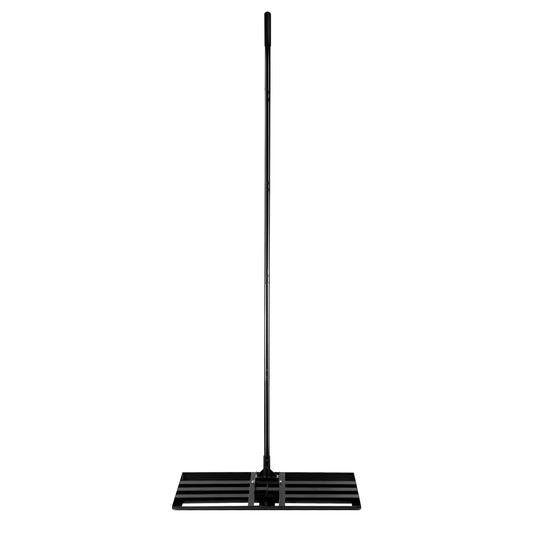 SWANEW Rasen rakel, Rasenschieber, Flächenebner,  Wiese Rechen, 75cmx25cm