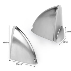 SWANEW Glasablage Glasregal, Wandregal Mattglas mit 8mm ESG Sicherheitsglas und Halterung, Duschregal/Badablage