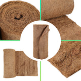SWANEW Kokosmatte Winterschutz und Kälteschutz für Pflanzen I 1200g/㎡ Böschungsmatte mit Naturlatex I Baumschutz für kübelpflanzen