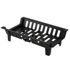 SWANEW Kaminrost Premiumqualität Gussrost Feuerbock Schwarz Ofenrost Einzelrost