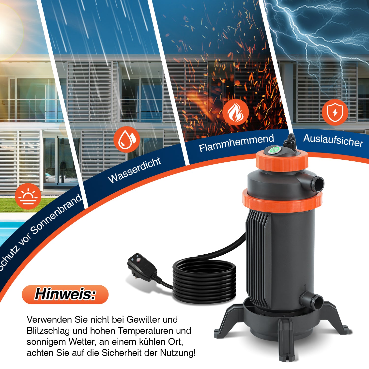 Poolheizung Elektrisch