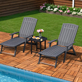 SWANEW 30x30 cm Holzfliesen Terrassenfliesen, Balkonfliesen, 1-5㎡