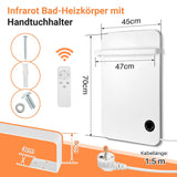 SWANEW Infrarotheizung, Wandheizung Elektroheizung, Touch Heizpaneel 400W/600W