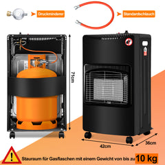 SWANEW 4200W Gasheizofen, Faltbar Gasheizer, Gasheizung