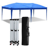 SWANEW Faltpavillon mit Zentralverriegelung, Pop Up Pavillon, 3x6m, UV-Schutz, Wasserdicht