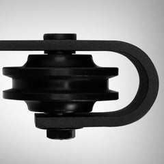 SWANEW Schiebetürsystem Schiebetürbeschlag Set Diamant Laufschiene für Schiebetüren 0,9M Track Rail Länge Holz-Gewichtskapazität 150kg Schiebetür Schiene Set Glasschiebetür Komplettset