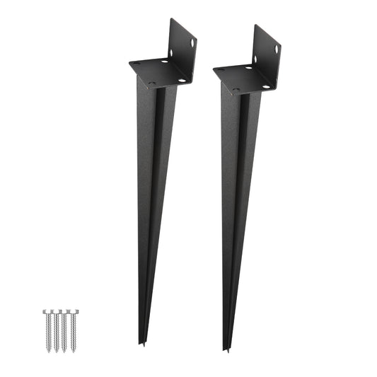 SWANEW Bodenhülse Einschlaghülse, Pfostenträger zum Einschlagen, Bodendübel