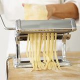 SWANEW Nudelmaschine, 3 in 1 Pastamaschine, Edelstahl Fettuccine Nudel