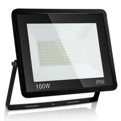 SWANEW LED Strahler Außen, LED Fluter 10W-100W, LED Scheinwerfer Kaltweiß/Warmweiß, Aussenstrahler IP66 Wasserdicht (Kein Stecker)
