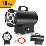 SWANEW Gasheizgebläse 10/15/30kW, Gasheizung für innenräume, Gasheizer, Gas Heizgerät