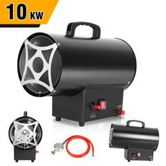 SWANEW Gasheizgebläse 10/15/30kW, Gasheizung für innenräume, Gasheizer, Gas Heizgerät