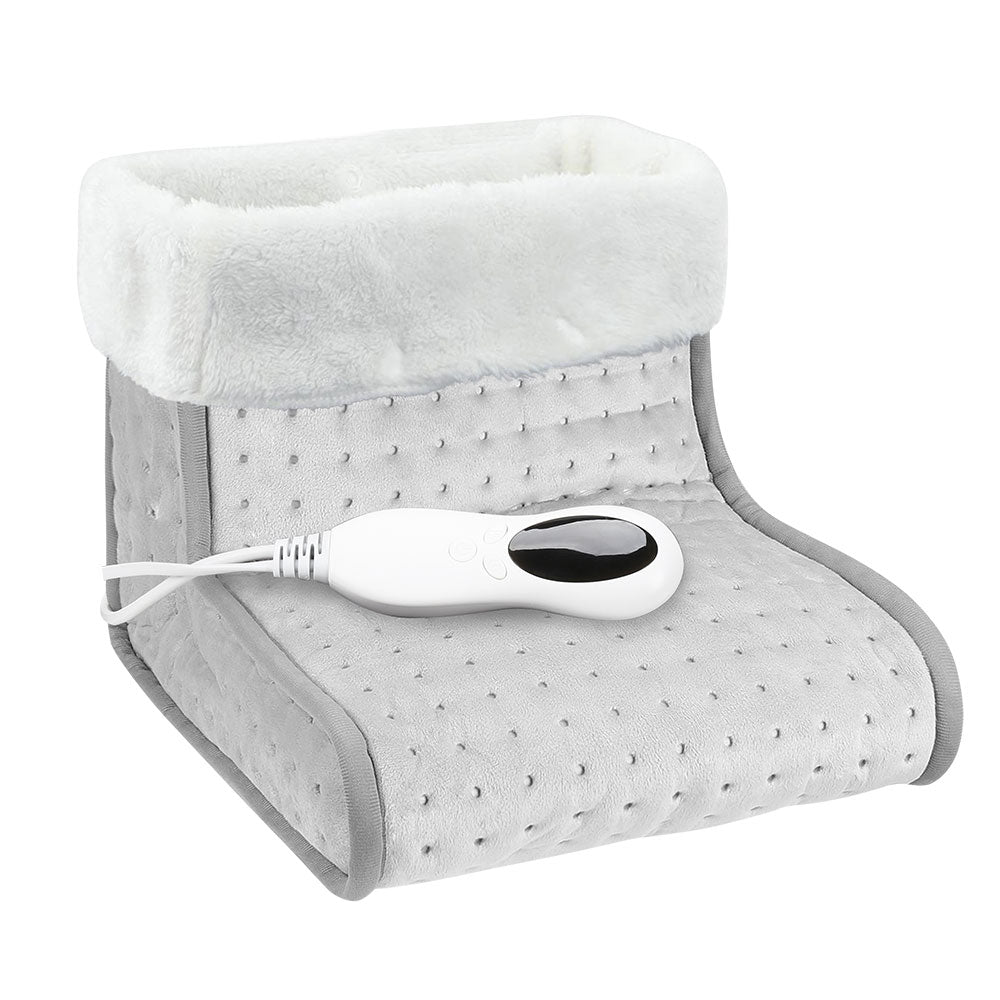SWANEW Fußwärmer, Waschbarem, mit 10 Temperaturstufen, 45/90/120 Minuten Timer, Elektrische Fußheizung geeignet bis Schuhgröße 46