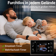 SWANEW 12V 8KW Dieselheizung,  Standheizung Diesel, Luft Dieselheizung, Diesel Lufterhitzer mit Bluetooth, LCD-Schalter