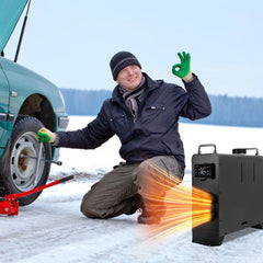 SWANEW 12V 8KW Dieselheizung,  Standheizung Diesel, Luft Dieselheizung, Diesel Lufterhitzer mit Bluetooth, LCD-Schalter