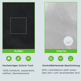 SWANEW Grow Zelt, Growschrank für Homegrow, Indoor Anbauzelt, Lichtdicht und Wasserdicht Pflanzzelt, Zuchtzelt
