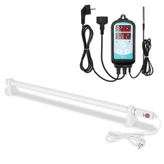 SWANEW Gewächshausheizung mit thermostat, Gewächshaus Elektrische Heizung, Frostwächter Gewächshaus mit eingebautem