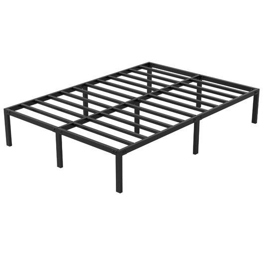 SWANEW Bettgestell 140 x 200 cm, Klappbett Metallbett Doppelbett