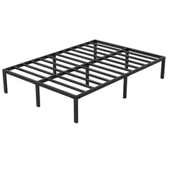 SWANEW Bettgestell 140 x 200 cm, Klappbett Metallbett Doppelbett
