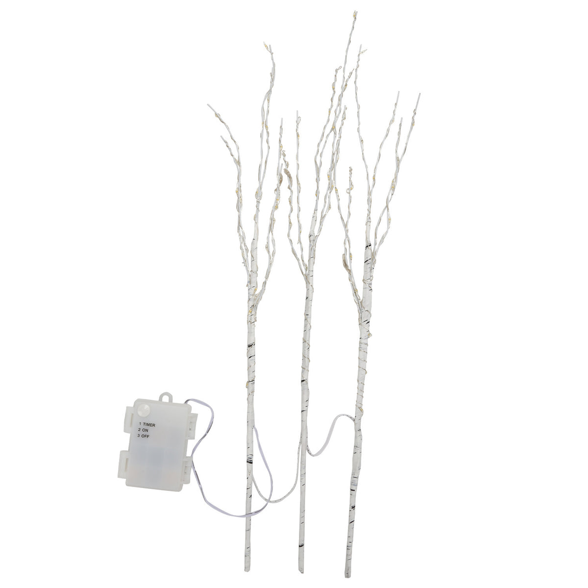 SWANEW 70 LEDs Lichterbaum, 50cm Lichterzweige, Weihnachtsdekoration, Batteriebetrieben