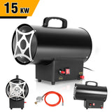 SWANEW Gasheizgebläse 10/15/30kW, Gasheizung für innenräume, Gasheizer, Gas Heizgerät