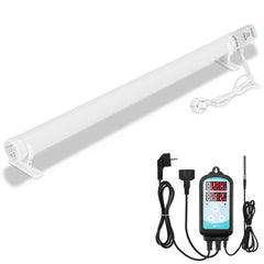 SWANEW Gewächshausheizung mit thermostat, Gewächshaus Heizung, Elektrische Heizung für Gewächshäuser, Frostwächter