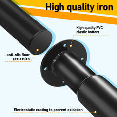 SWANEW 4er Set Tischbeine Metall,Schwarz Tischfuß Höhenverstellbar 710-1100mm, Tischfuss für möbel mit Schrauben, | Belastbar bis 200KG, für Sofa Möbelfüße Schreibtisch tischfüße