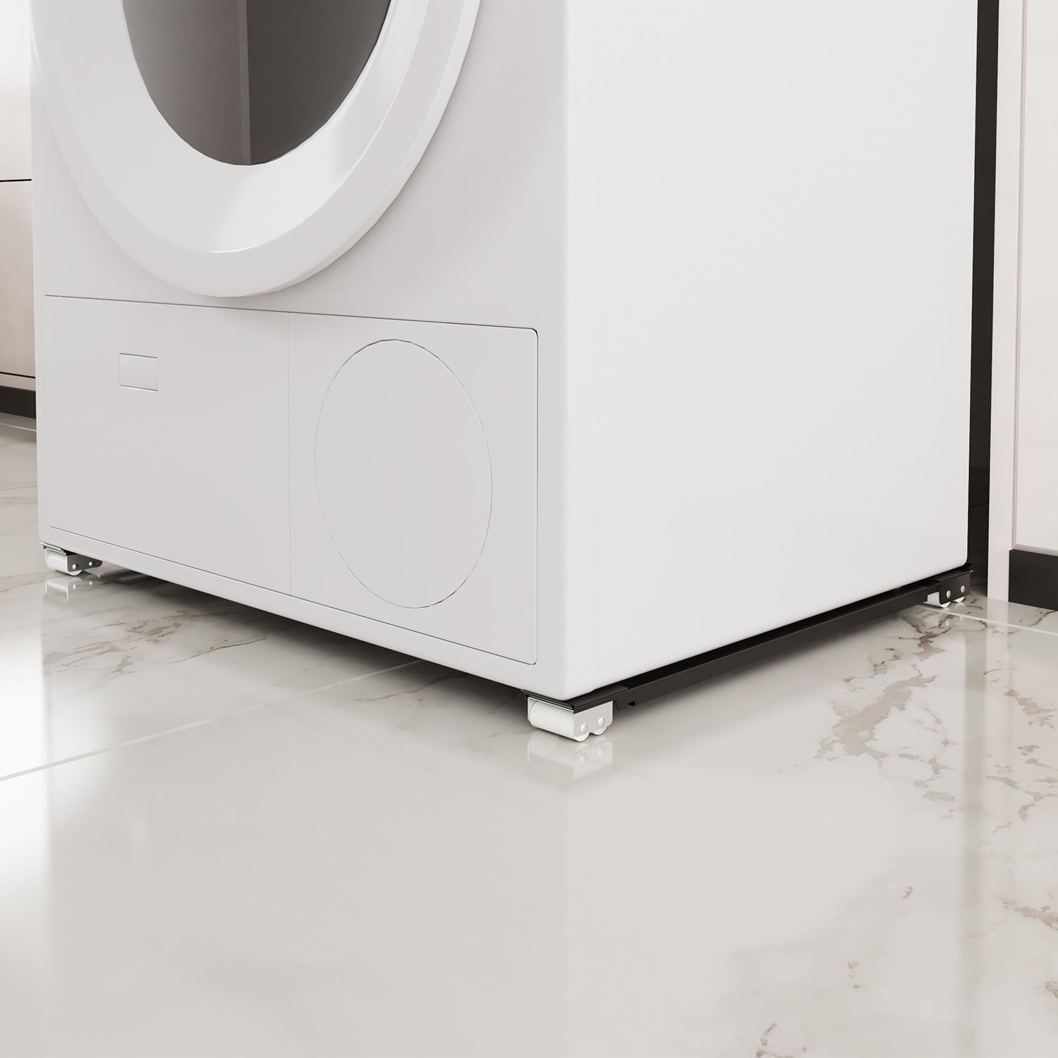 2er Set Ausziehbares Waschmaschinen Untergestell