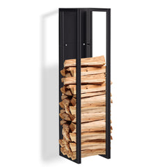 SWANEW Kaminholzregal Metall, Hängend brennholzregal, Feuerholzregal